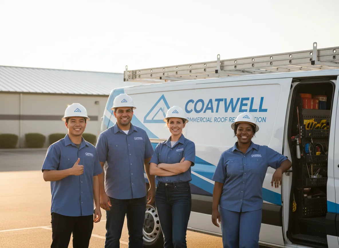Commercial roof coating company in Topsham, VT